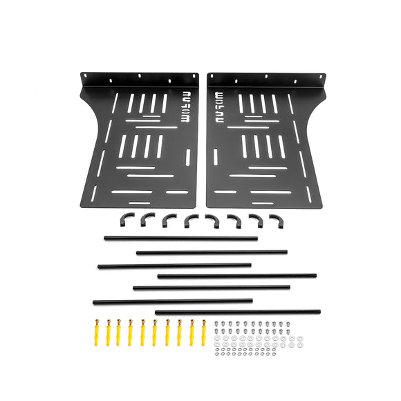 Detach Depot Wall Rack Storage for Harley Tour - Pak mounting Racks, Sissy Bars, Luggage Racks, Rider Backrests and Detachable - Style Windshields - Mofun - 90804002