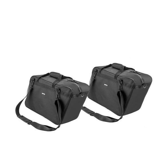 Pair Black Oxford Saddlebag Organizer Liners Bag for 1993 - 2024 Harley Touring Hard Saddlebag - Mofun - 90209021
