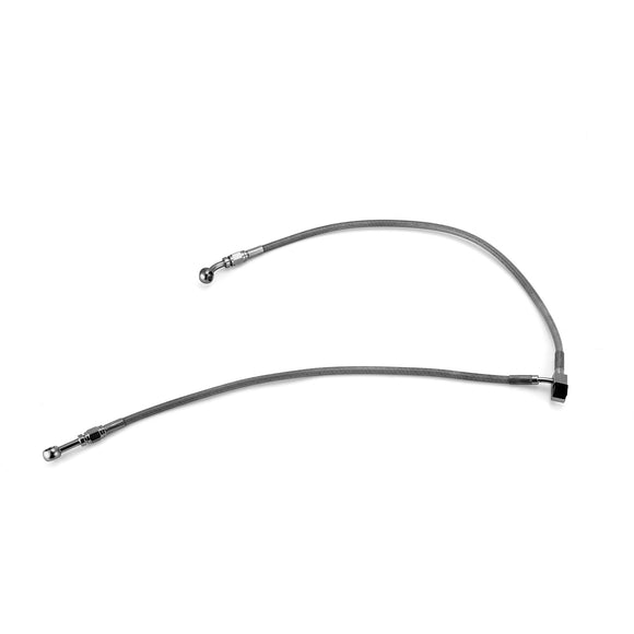 Stainless Steel Hydraulic Front ABS Lower Brake Line Kit for 2011 - 2017 Harley Softail Fat Boy/Heritage Classic/Deluxe EFI - Mofun - 90110322