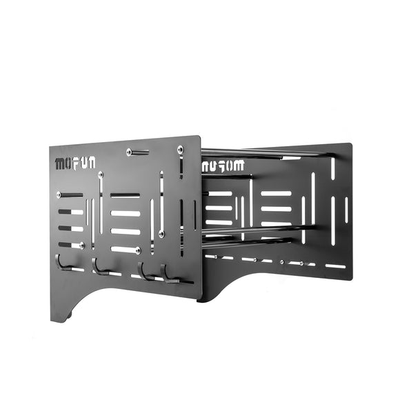 Detach Depot Wall Rack Storage for Harley Tour - Pak mounting Racks, Sissy Bars, Luggage Racks, Rider Backrests and Detachable - Style Windshields - Mofun - 90804002