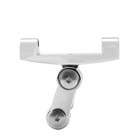 1993 - later Harley Touring Models Chrome Zinc Alloy Rear Passenger Adjustable Floorboard Mount - Mofun - 90406005