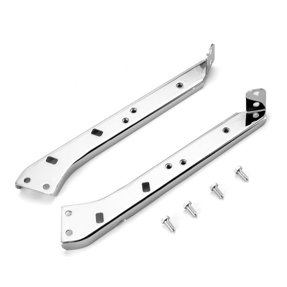 1994 - 2008 Harley Road King Electra Glide Steel Saddlebag Rail Support Bracket - Mofun - 90206013