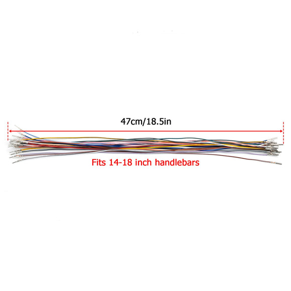 1996 - 2006 Harley Touring Road King Road Glide Plug&Play 14" - 18" Handlebar Extension Wire W/ Throttle - By - Wire Extend - Mofun - 90107050
