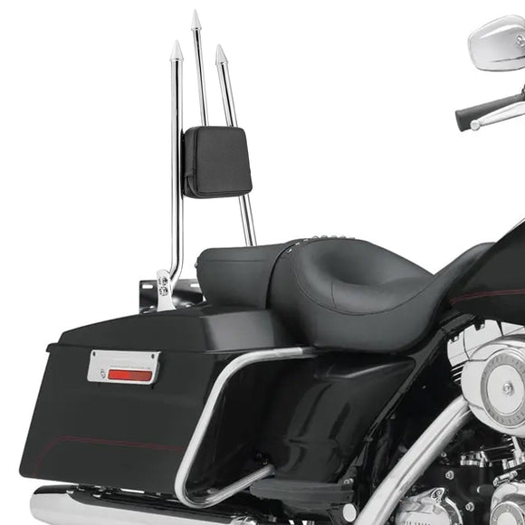 1997 - 2008 Harley Road King CVO Electra Glide Chrome Detachable 31" Passenger Backrest Sissy Bar - Mofun - 90302115