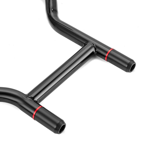 1997 - 2008 Harley Touring Steel Gloss Black Front Highway Engine Guard Crash Bar - Mofun - 90201122