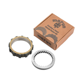 1999 - 2017 Harley Touring Softail Dyna Trike Twin Cam Models Clutch Steel Plate & Clutch Friction Plates Kit - Mofun - 90507009