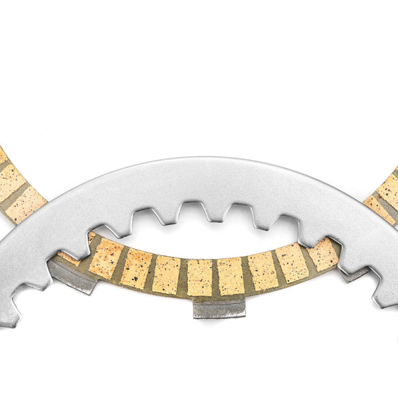 1999 - 2017 Harley Touring Softail Dyna Trike Twin Cam Models Clutch Steel Plate & Clutch Friction Plates Kit - Mofun - 90507009