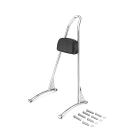 2005 - 2017 Harley Softail Deluxe FLSTN Chrome 21" Passenger Backrest Sissy Bar - Mofun - 90302129