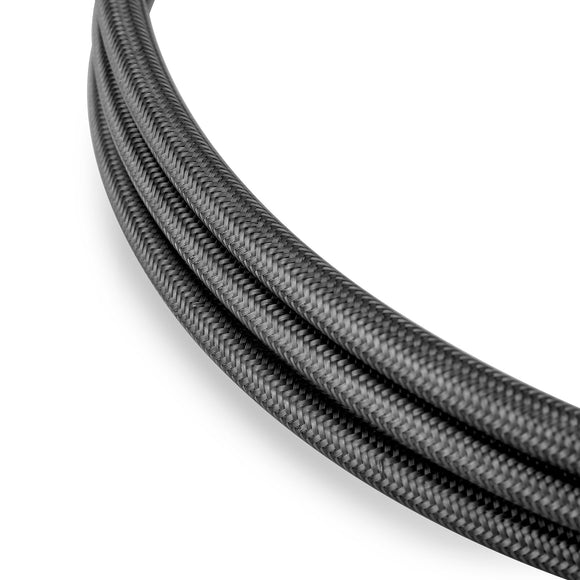 2007 - 2012 Harley CVO Touring 82 1/2" Black Extended Length Stainless Steel Hydraulic Clutch Cable for 16 - 18" Handlebar - Mofun - 90112123