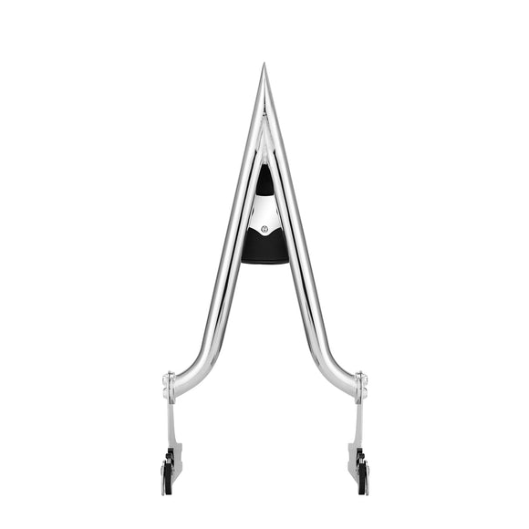 2007 - 2017 Harley Softail Fat Boy FLSTF Standard FXST Chrome Solid Steel 24" Passenger Backrest Sissy Bar - Mofun - 90302130