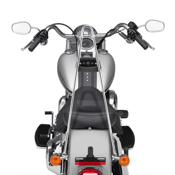 2007 - 2017 Harley Softail Fat Boy Softail Standard Metal Solid Steel 31" Passenger Backrest Sissy bar - Mofun - 90302132