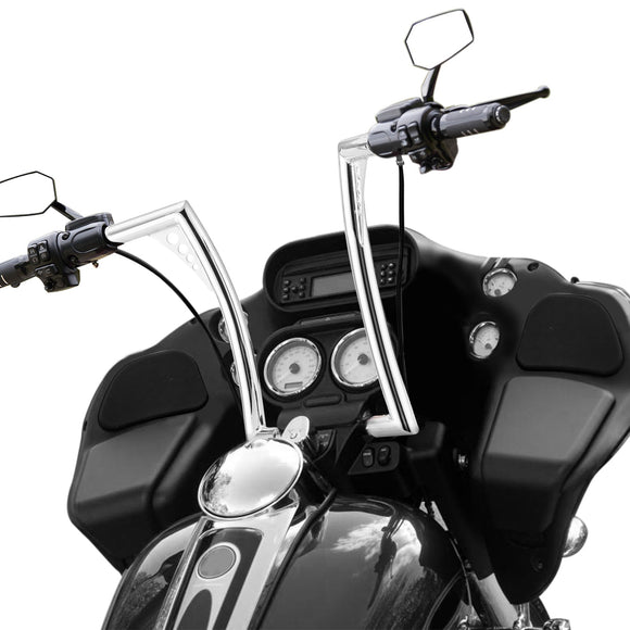 2008 - 2013 Harley Road Glide PRE - WIRED APE Hanger Bar - Flat Handlebar - Mofun - 90101503