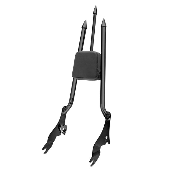 2009 - 2024 Harley Touring 31" Tri Halberd - Shaped Quick Detachable Passenger Backrest Sissy Bar - Mofun - 90302108