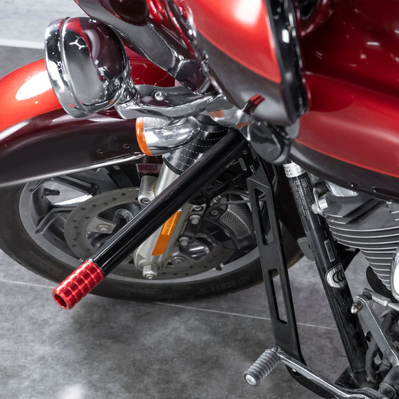 2009 - 2025 Harley Touring without Lower Fairing Steel High Front Highway Engine Guard Crash Bar - Mofun - 90201100