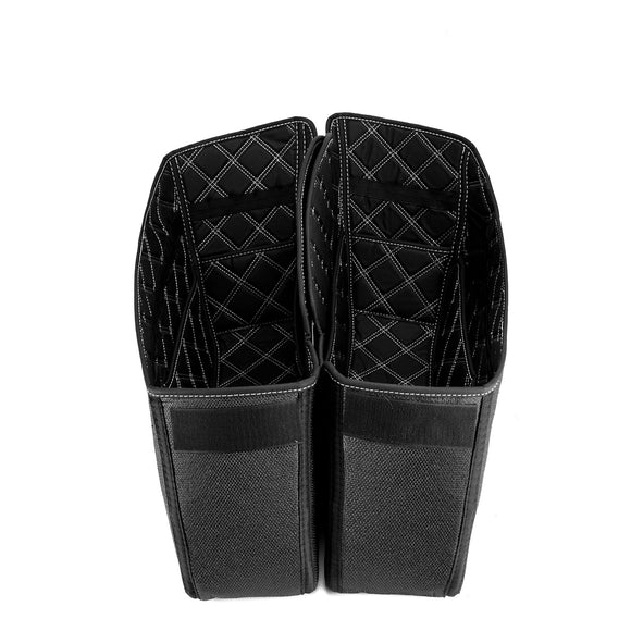 2014 - 2024 Harley Davidson Road King Street Glide Motorcycle Saddlebag Liners w/ Tool Pockets - Mofun - 90209019