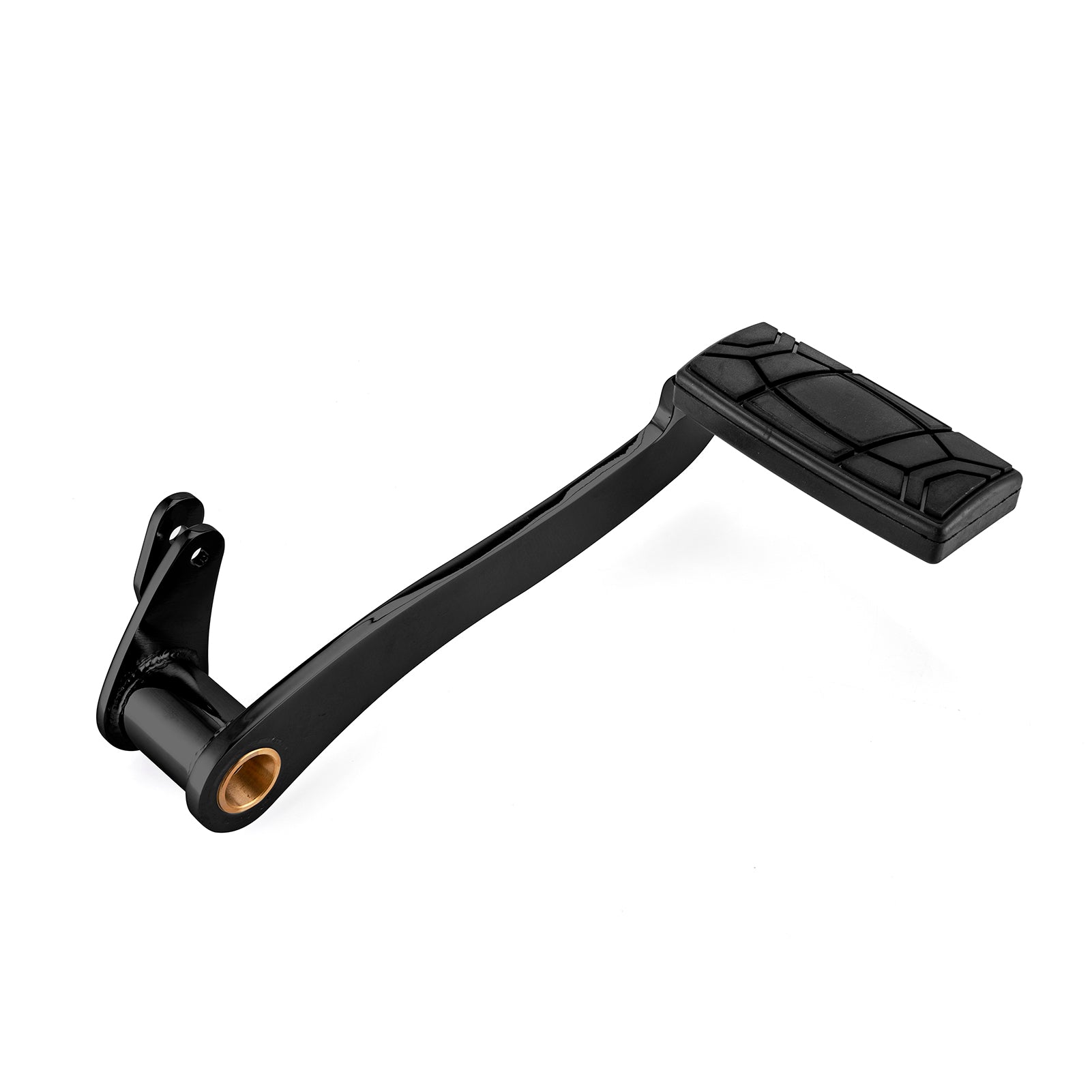 harley pedals For 2014-2025 Harley Touring Models With Fairing Lowers Gloss Black Steel Rear Brake Pedals