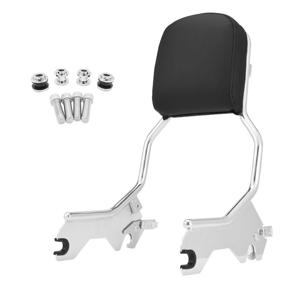 2018 - 2024 Harley FLDE FLHC FLSL FXBB Staindard Height Passenger Sissy Bar & Docking Hardware Kit - Mofun - HD062 - B+HD043 - B