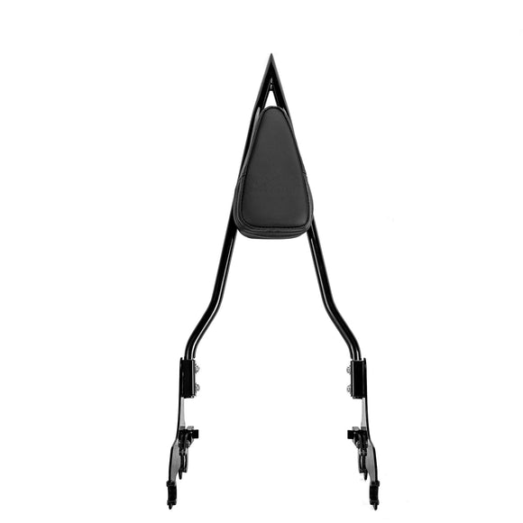 2018 - 2024 Harley Softail FXBB/S FLHC/S FXST Quick Release Gloss Black Passenger Backrest Sissy Bar - Mofun - 90302121