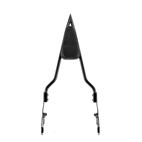 2018 - 2024 Harley Softail Low Rider FXLR FXLRS FXLRST Gloss Black 24.5" Quick Release Passenger Backrest Sissy Bar - Mofun - 90302127