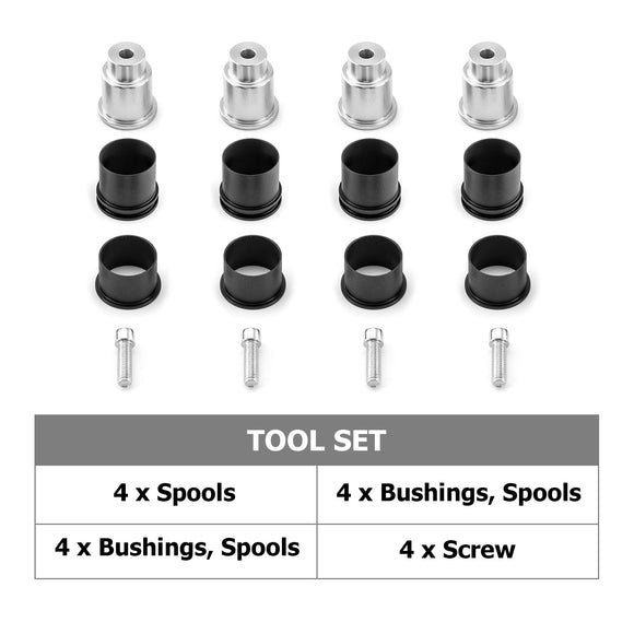 2019 - 2025 Indian Chieftain /Roadmaster /Challenger /Chief Dark Horse Tour Pack & Sissy Bar Docking Spools - Mofun - 90303027