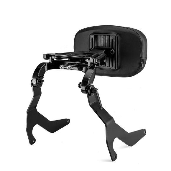 2022 - 2025 BMW R18 Bagger/ Roctane/ Transcontinental Gloss Black Multi - Purpose Adjustable Backrest - Mofun - 90302181
