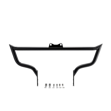 2022 - 2025 Indian Chief/Sport Chief/Super Chief Gloss Black Sharp Angle Front Engine Guard Crash Bar - Mofun - 90201115