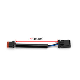 Plug&Play 4"/8"/12" Turn Signal Extension Harness for Harley Dyna Softail Sportster 883/1200 - Mofun - 90107043