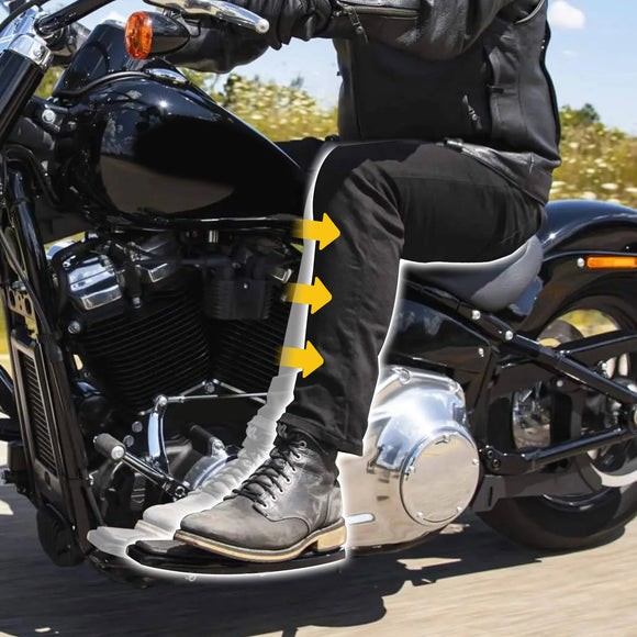 Harley 2000 - 2017 Softail FL 1" Adjustment Driver Floorboard Relocation Brackets - Mofun - 90420014