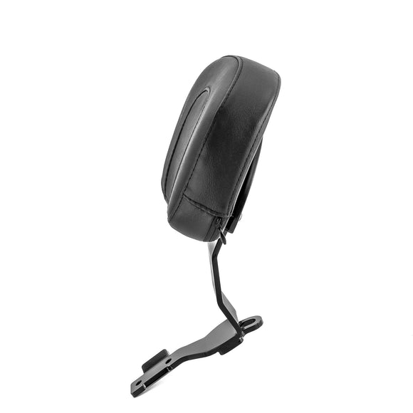 Harley Davidson Softail Slim/ Standard/ Street Bob Gloss Black Metal Solid Steel Driver Backrest - Mofun - 90301020