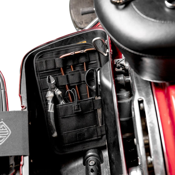 Harley Touring Street Glide Road King Nylon 6.8" x 11" Saddlebag Organizer - Mofun - 90209016