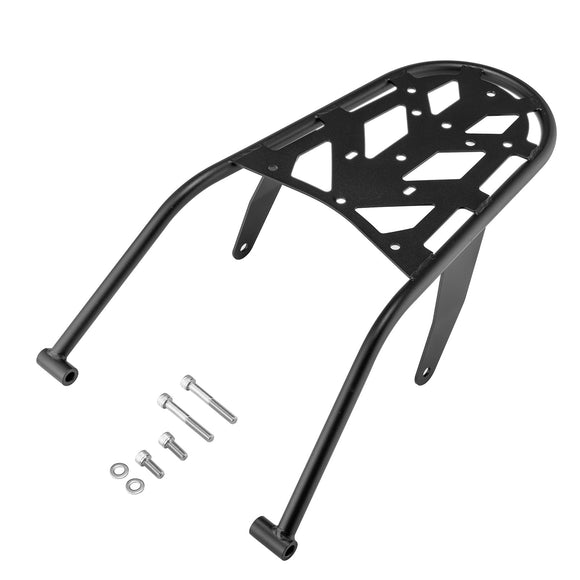 1986 - 2007 Yamaha XT225 Serow Steel Gloss Black Rear Luggage Rack - Mofun - 90205067