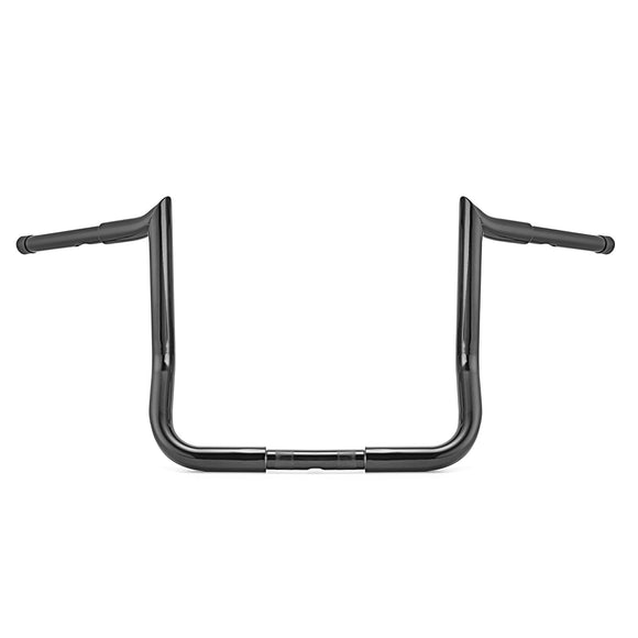 1986 - 2023 Harley Touring FLHT FLHX Rise 14" Clamp 1" Ape Hanger Meathook Handlebar - Mofun - HD084 - B