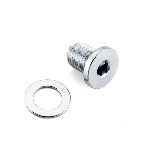 1987 - 2025 Kawasaki KLR650 Steel Low - Profile Magnetic Drain Bolt - Mofun - 90220006