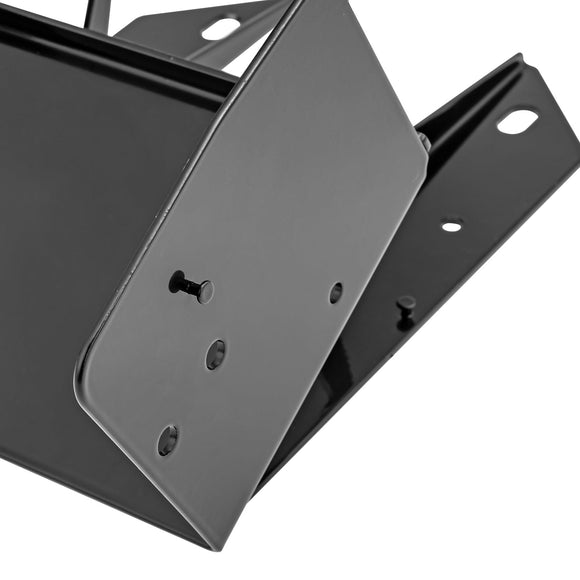 1998 - 2013 Harley Road Glide Front Fairing Radio Caddy Mount Bracket Black - Mofun - 90212015