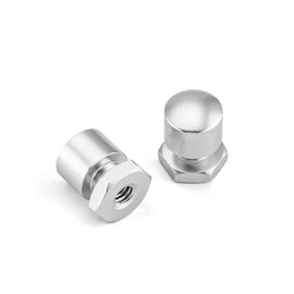 1999 - 2024 Harley Touring Electra Glide Softail Deluxe Deuce 2x Solo Seat Vintage Nuts - Mofun - 90320009