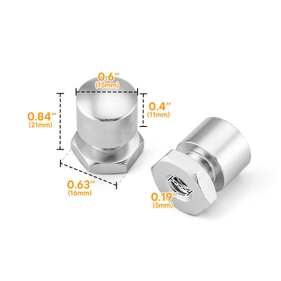 1999 - 2024 Harley Touring Electra Glide Softail Deluxe Deuce 2x Solo Seat Vintage Nuts - Mofun - 90320009