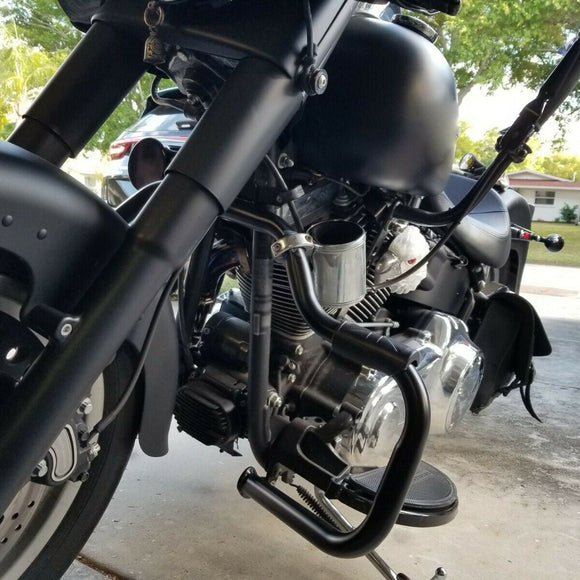 2000 - 2017 Harley Davidson Fatboy Softail Fatboy FLST Highway Engine Guard Crash Bar - Mofun - HD049 - B