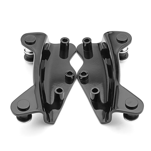 2009 - 2013 Harley Touring 0.63" Tiny Tube Passenger Backrest Sissy Bar&Docking Hardware Kit - Mofun - 90303002+90302100+90205091