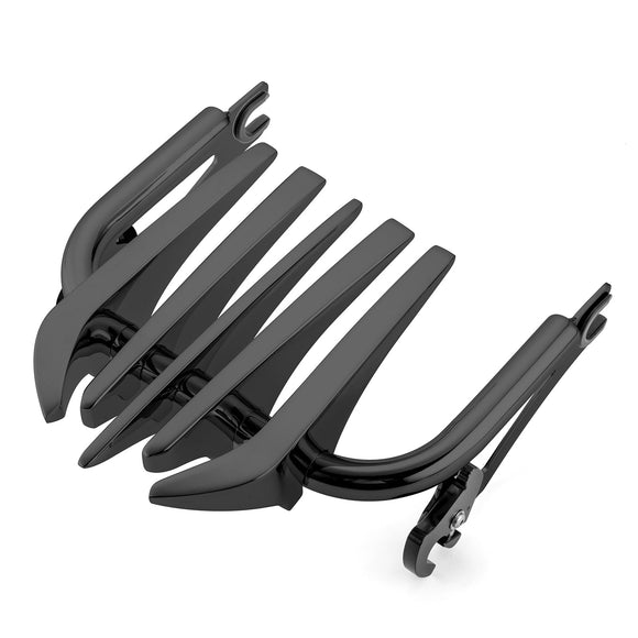 2009 - 2013 Harley Touring 0.63" Tiny Tube Passenger Backrest Sissy Bar&Docking Hardware Kit - Mofun - 90303002+90302100+90205091