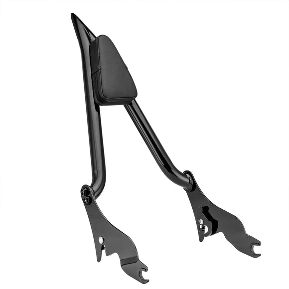 2009 - 2024 Harley Touring Road Glide Street Glide Backrest Sissy Bar&Luggage Rack&Docking Hardware Kit - Mofun - 90302098+HD018 - B+HD022 - B