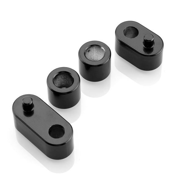 2009 - UP HD Touring FLHT Driver Floorboard Footrest Extension 1/4'' | 3/4"' Kit - Mofun - HD037