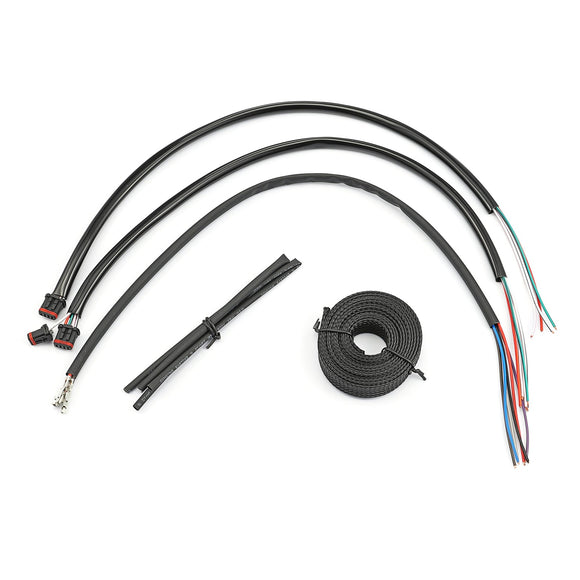2014+ Harley Touring 10"~16" Handlebar Control Extension Cable Wires - Mofun - HD136 - A