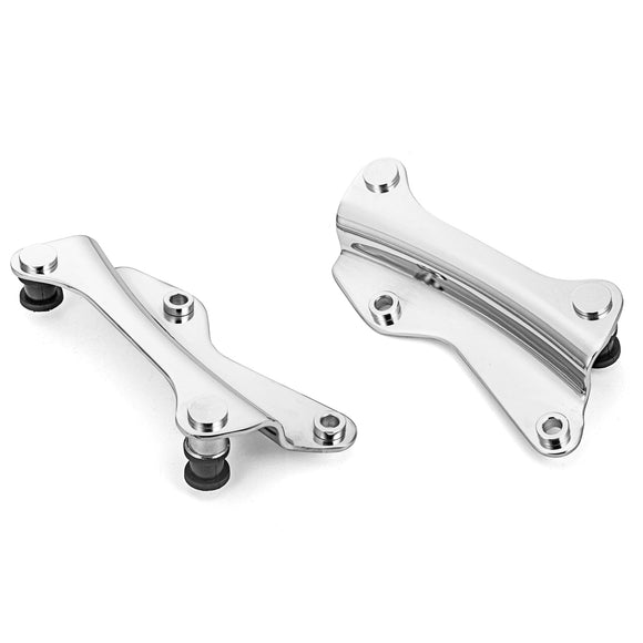 2014+ Harley Touring Road King Street Glide Detachable Rear Rack Mount+Docking - Mofun - HD024 - E+HD019 - E