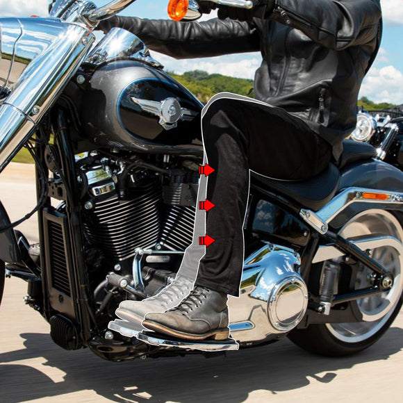 2018 - 2024 Harley Softail FL Foot Control Component Driver Floorboard Extension Spacers - Mofun - HD111