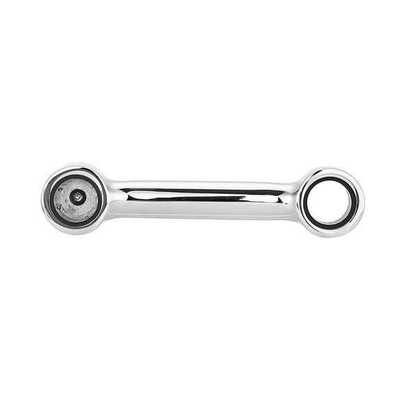 93 - 06 Harley Softail Springer Fork Chrome Steel Front Fender Mount Link Kit - Mofun - HD129 - E
