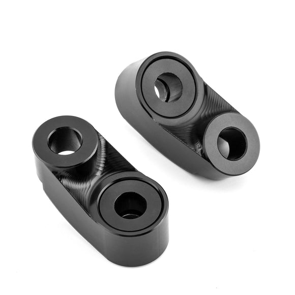 Front Fork Turn Signal Relocation Mount For Harley 39/49mm Sportster FXD Dyna - Mofun - HD053 - E