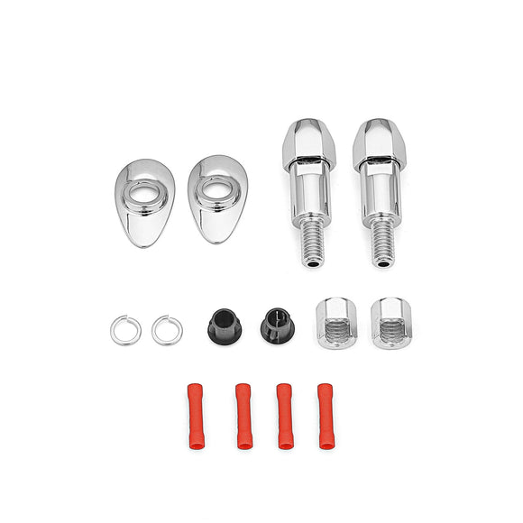 Harley Softail Fat Boy Springer FXST Rear Turn Signal Light Relocation Mount - Mofun - 90620007