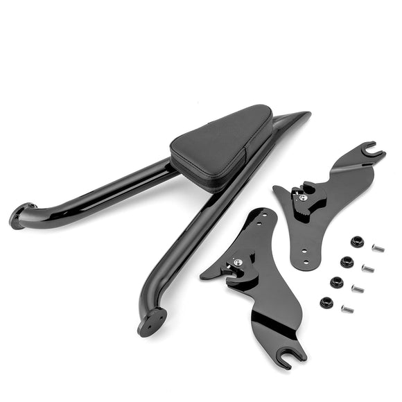 Harley Touring Road King Road Glide Fat Bar 1.3" Quick Detachable Passenger Backrest Sissy Bar - Mofun - 90302098