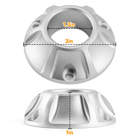 Honda CRF50 CRF70 CRF80 CRF100 CRF110 Billet Power Exhaust Tip With Screen Arrestor - Mofun - 90704001