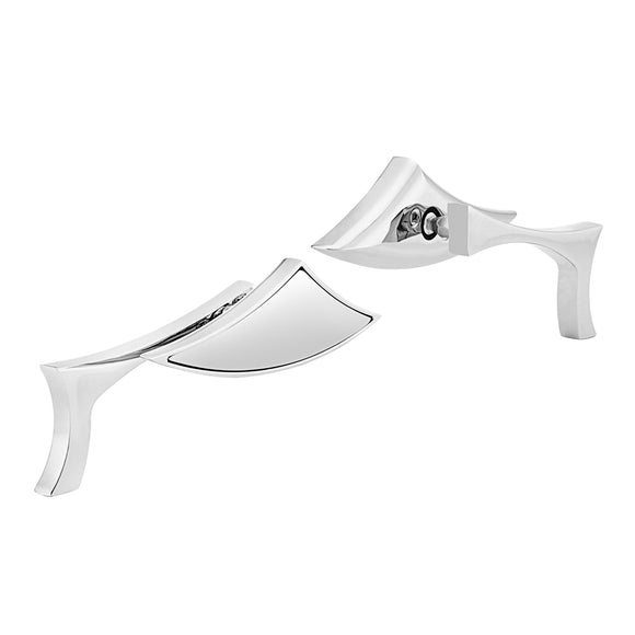 Motorcycle Blade Rear View Mirrors for Dirt Bike Honda Kawasaki Yamaha Suzuki - Mofun - 90106009